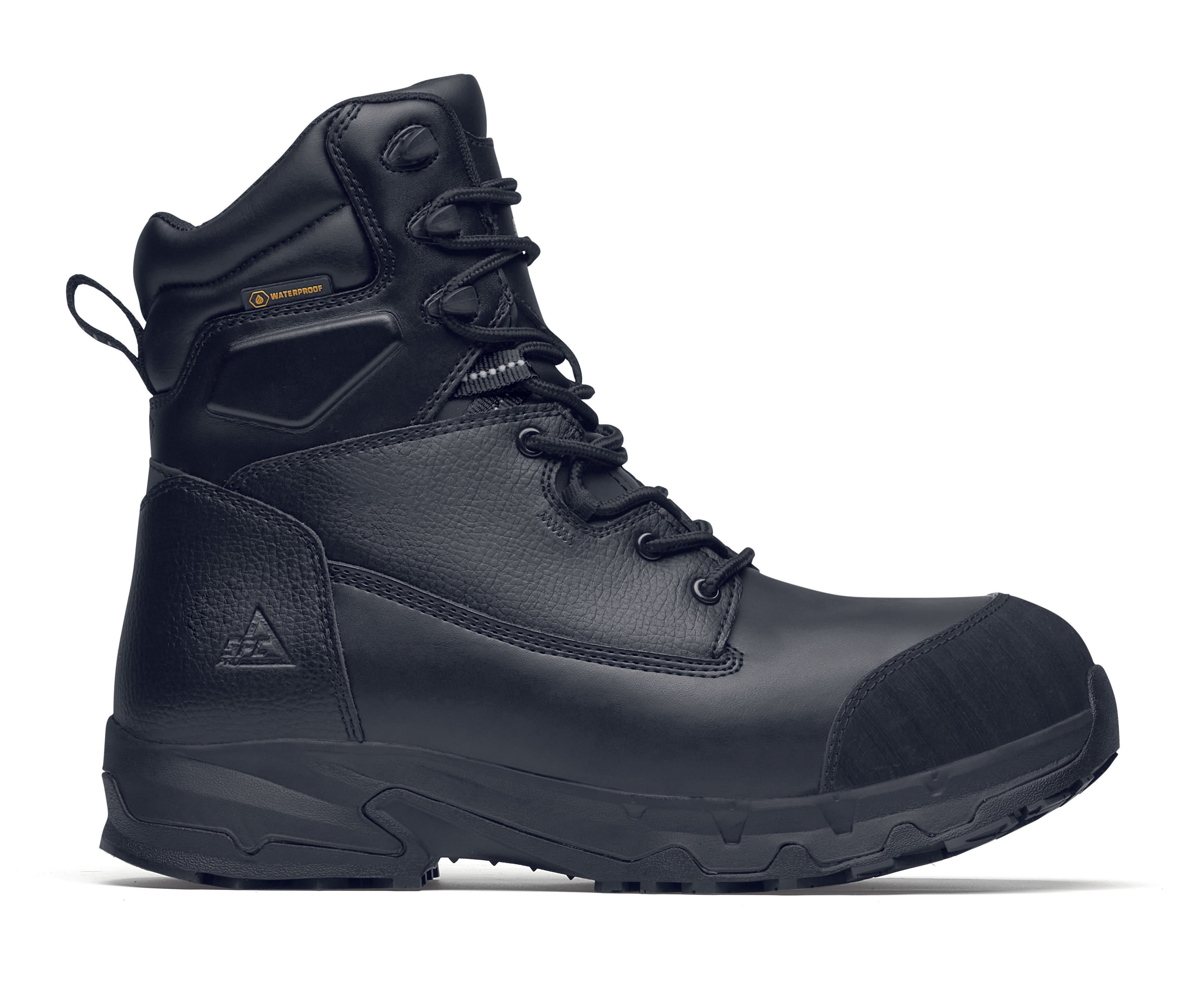The Delvin from Shoes For Crews, the ultimate footwear for extreme conditions, seen from the right.